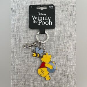 Loungefly Disney Winnie the Pooh Bee & Bear Multi-Charm Keychain